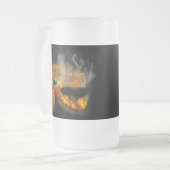 Oeil brûlant de Horus Mug d'art égyptien antique (Devant gauche)