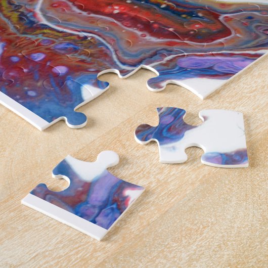 Oeil cosmique du puzzle d'univers (Côté)