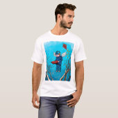 Oeil dans le T-shirt de ciel (Devant entier)