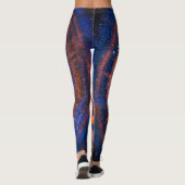 Oeil de chat Nebula hardies leggings colorés (Dos)
