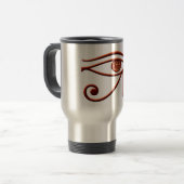 OEil de feu Horus Voyage Mug (Devant gauche)