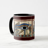 OEil de Horus égyptien Art Mug (Devant gauche)