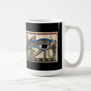 Oeil de Horus Mug de l'art égyptien antique