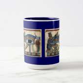 Oeil de Horus Mug de l'art égyptien antique (Centre)