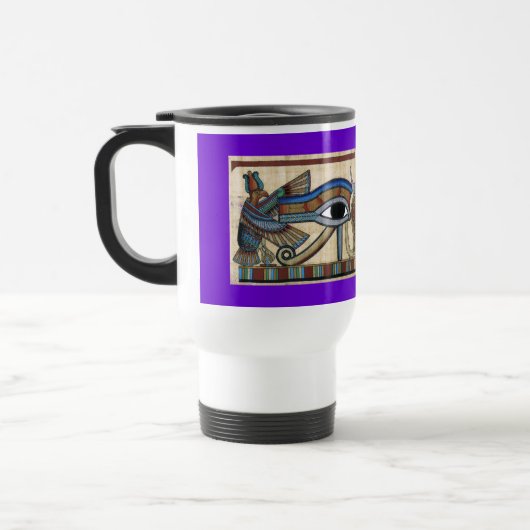 Oeil de Horus Mug de l'art égyptien antique (Gauche)