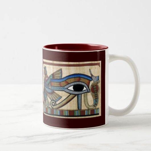 Oeil de Horus Mug égyptien (Droit)