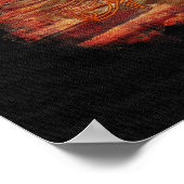 OEil de Horus Poster d'art sacré égyptien (Coin)