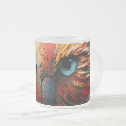 👁️ 🎨 ☕ oeil de la Mug de l'abonné (Devant droit)