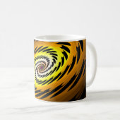 Oeil de la tasse de fractale de tigre (Devant droit)