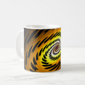 Oeil de la tasse de fractale de tigre (Devant gauche)