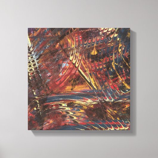 Oeil de la tempête toile étirée Impression (Recto)