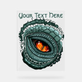 Œil de prédateur reptile primal (Recto)