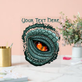 Œil de prédateur reptile primal (Mariage)