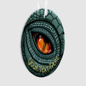 Œil de prédateur reptile primal (devant)