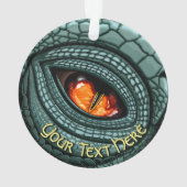 Œil de prédateur reptile primal (dos)