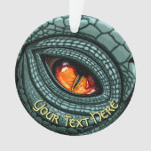 Œil de prédateur reptile primal (devant)