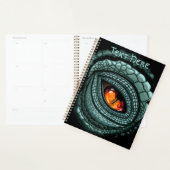 Œil de prédateur reptile primal (Devant avec enveloppe)