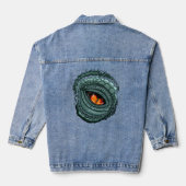 Œil de prédateur reptile primal (Verso)