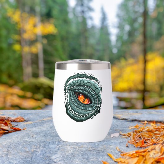 Œil de prédateur reptile primal (En extérieur (pivoté))