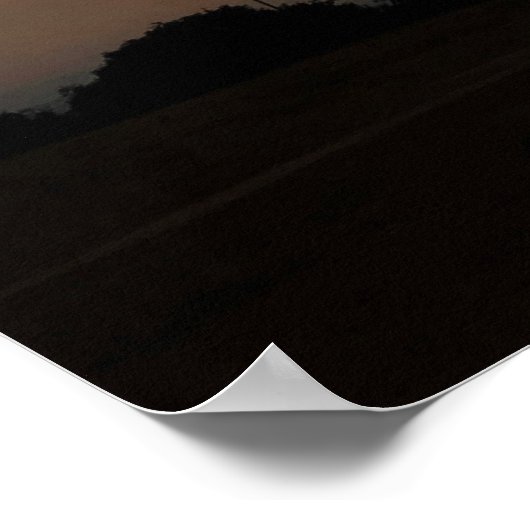 OEil des heures Poster du lever du soleil (Coin)