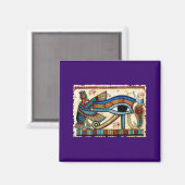 OEIL D'HORUS Collection Magnet D'Art Égyptien (Recto/Verso)
