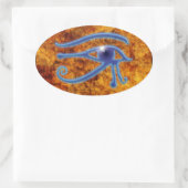 OEIL D'HORUS Stickers D'Art Égyptien Wadjet (Sac)