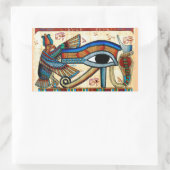 OEIL D'HORUS Stickers Égypte antique (Sac)