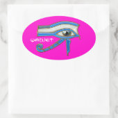 OEIL D'HORUS Wedjit Wadjet Stickers Art égyptien (Sac)