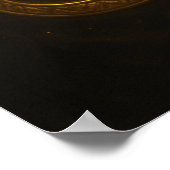 OEil d'or de Horus Poster égyptien (Coin)