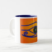Oeil égyptien de tasse de café de Ra (Devant gauche)