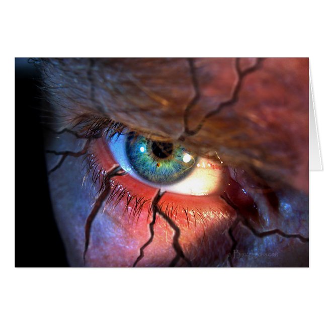 Oeil fissuré (Devant horizontal)