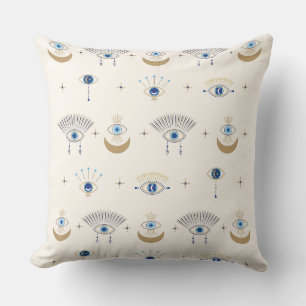 Oeil Maléfique- Coussin Jeté à Motif Troisième Oei