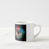 Oeil psychédélique Espresso Mug (Droite)