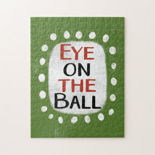 Oeil Sur La Balle Jigsaw Puzzle Puzzle