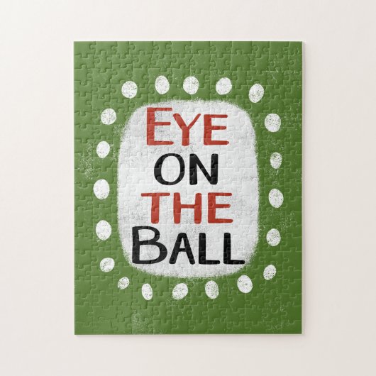 Oeil Sur La Balle Jigsaw Puzzle Puzzle (Vertical)