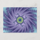 Oeil tourbillonnant - Carte postale fractale (Devant)