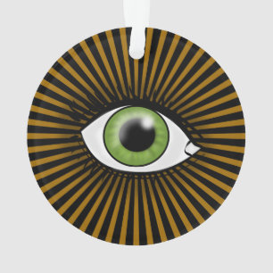 Œil vert solaire