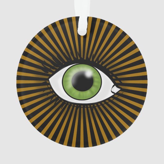 Œil vert solaire (dos)