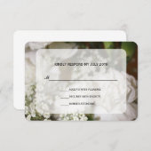 Oeillets blancs et respiration de bébé RSVP (Devant / Derrière)