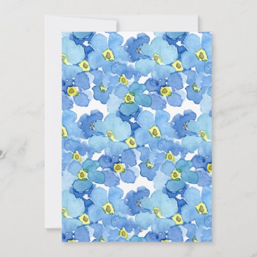 Oeillets et Faire-part de mariage de notes d'oubli (Dos)