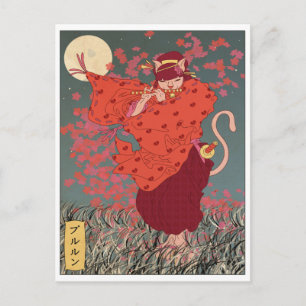 Oekiyo-e Polly Briefkaart