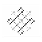 Oekraïens etnisch folk ornament 	rubberstempel (Afrduk)