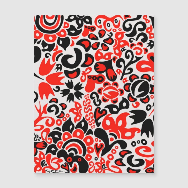 Oekraïens etnische folk art floral pattern absrtac (Voorkant)