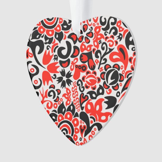 Oekraïens etnische folk art floral pattern absrtac ornament (voorkant)