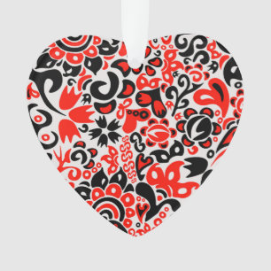 Oekraïens etnische folk art floral pattern absrtac ornament