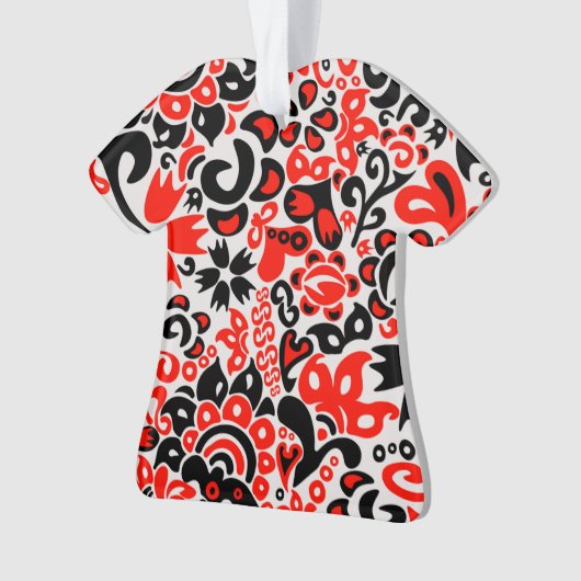 Oekraïens etnische folk art floral pattern absrtac ornament (voorkant)