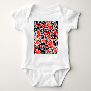 Oekraïens etnische folk art floral pattern absrtac romper