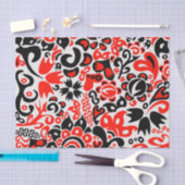 Oekraïens etnische folk art floral pattern absrtac tissuepapier (Craft)