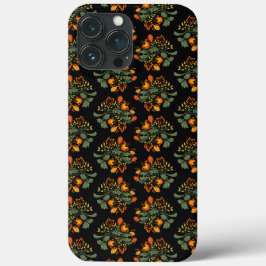 Oekraïens folk bloemenpatroon. Oekraïense stijl iPhone 13 Pro Max Hoesje