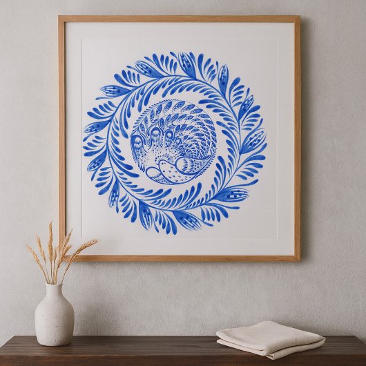 Oekraïens folksymbool poster